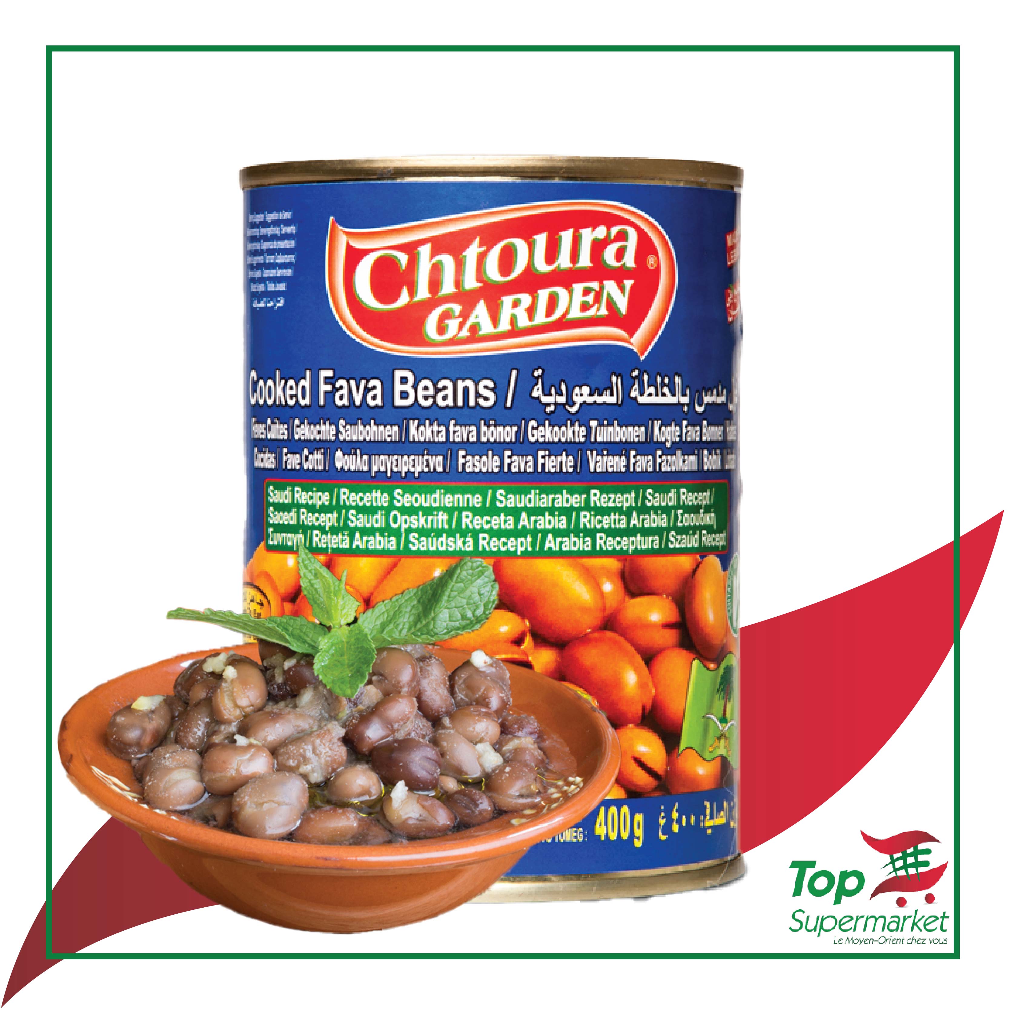 Chtoura Garden fèves recette saoudienne 400gr